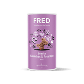 FRED Snacks Kaninchen & Rote Bete Minis im lila Beutel, ideale Hundeleckerlis für Training und Alltag, getreidefrei und handl
