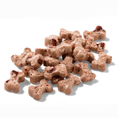 FRED Snacks Kaninchen & Rote Bete Minis für Hunde, getreidefrei, ideal für Training und Belohnungen, in bunten Formen.