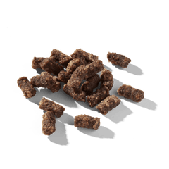 Kleine, braune Funktionssnacks Immun-Boost für Hunde zur Unterstützung des Immunsystems, knusprige Textur und natürliche Zuta