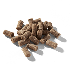 Funktionssnack Bauch-Wohl in bräunlichen Pellets zur Unterstützung bei Blähungen und Verdauungsbeschwerden, gesund für den Ba