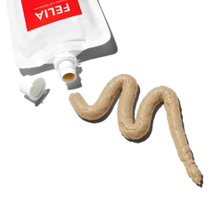 FELIA Lieblingscreme Rind 10er Set für Katzen, cremige Leckerei aus Tube, ideal als Snack oder Futtertopping.