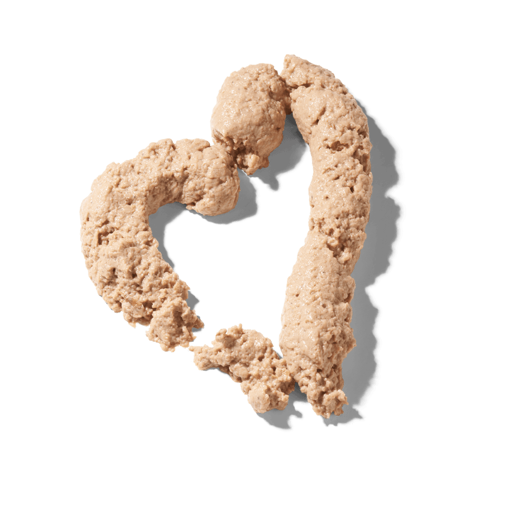 FELIA Lieblingscreme Huhn im 10er Set für Katzen, cremige Konsistenz in herzförmiger Form, ideal als Snack oder Topping.