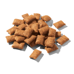 Knusprige FELIA Knusperkissen in rechteckiger Form, ideal als Snack für zwischendurch oder zum Knabbern.