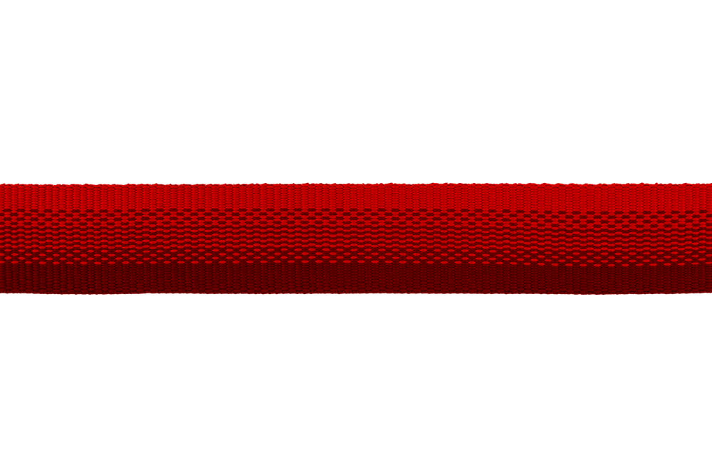Rotes Front Range™ Hundehalsband aus feinem, strukturiertem Material mit gleichmäßiger Textur.