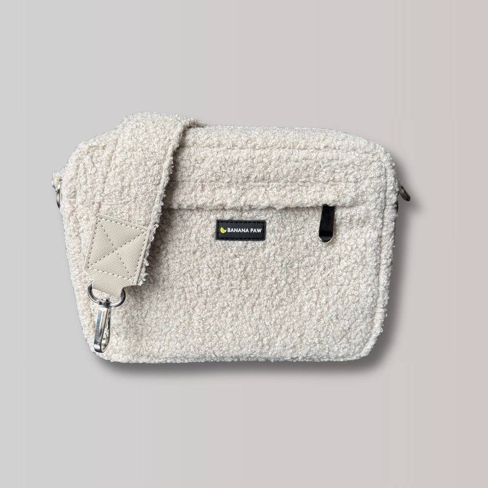 Gassitasche Teddy + Leckerlitasche (Silver Cloud)