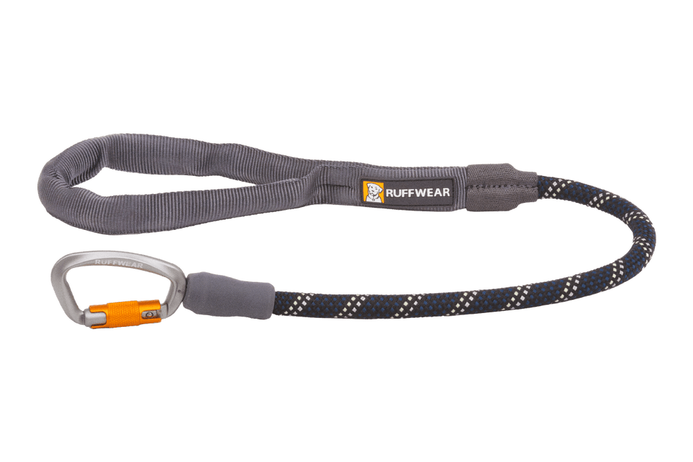 Knot-a-Long™ Hundeleine von Ruffwear, geflochten mit gepolsterter Griffschlaufe und Karabiner aus robustem Material.