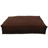 Braune Komfortmatte "Kamba" für Haustiere mit gestreifter Oberfläche und elegantem Design.
