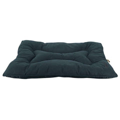 Komfortmatte "BONE" in Dunkel, gepolstert und gesteppt für optimalen Sitz- und Liegekomfort.