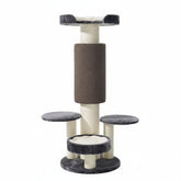 Hochwertiger Kratzbaum "Arto" mit Plattformen und Kratzflächen, ideal für spielende Katzen.
