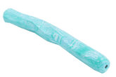 Türkisfarbener, transparenter Nag-a-Stick™ mit unregelmäßiger Textur, flexibel und vielseitig einsetzbar.