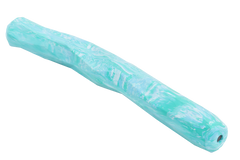 Türkisfarbener, transparenter Nag-a-Stick™ mit unregelmäßiger Textur, flexibel und vielseitig einsetzbar.