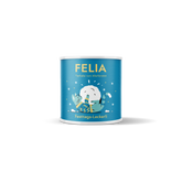 FELIA Festtags-Leckerli 4er Set in blauer Dose für Katzen, ideal als Belohnung oder für besondere Anlässe.