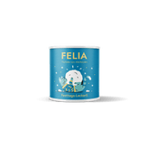 FELIA Festtags-Leckerli 4er Set in blauer Dose für Katzen, ideal als Belohnung oder für besondere Anlässe.