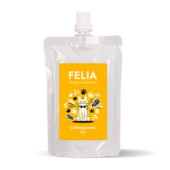 FELIA Lieblingscreme Huhn 10er Set für Katzen, cremiger Snack mit intensivem Hühnergeschmack, ideal für Training und Belohnun