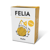 FELIA JUNIOR Huhn 2er Set für Kätzchen bis 12 Monate, getreidefrei und leicht verdaulich, hochwertige Nährstoffe für Wachstum