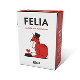 FELIA Rind 2er Set für ernährungssensible Tiere, hochwertige Zutaten, natürliche Nährstoffe, ohne künstliche Zusätze.