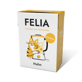 FELIA Smoothie Huhn 2er Set für Katzen, feuchter Snack zur Hydration und als schmackhaftes Topping für Futter.