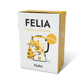 FELIA Smoothie Huhn 2er Set für Katzen, feuchter Snack zur Hydration und als schmackhaftes Topping für Futter.