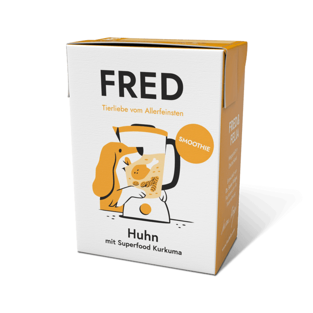 FRED Smoothie Huhn mit Kurkuma (10 Pkg)