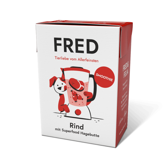 FRED Smoothie Rind mit Hagebutte (10 Pkg)