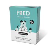 FRED VET Low Protein für Tiere mit Nierenproblemen, schonende Rezeptur zur Unterstützung der Nierenfunktion.