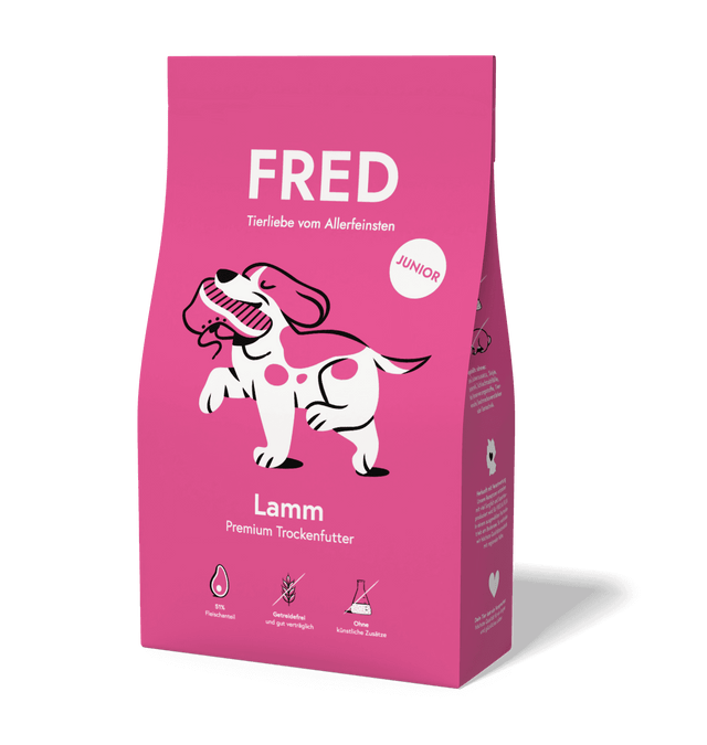 FRED Premium Trockenfutter JUNIOR Lamm