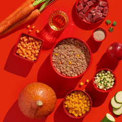 FELIA Rind 2er Set mit hohem Fleischanteil, frischen Zutaten und natürlicher Zubereitung für ernährungssensible Tiere.