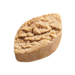 FRED Snacks Huhn & Magerquark 4er Set für Hunde, aromatischer Snack in Blattform mit goldbrauner Oberfläche.