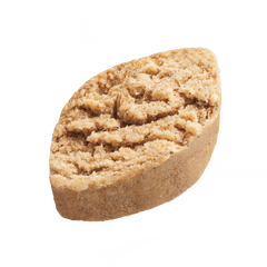 FRED Snacks Huhn & Magerquark 4er Set für Hunde, aromatischer Snack in Blattform mit goldbrauner Oberfläche.