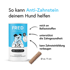 Funktionssnack Anti-Zahnstein für Hunde im 2er Set zur Unterstützung der Zahngesundheit und Vorbeugung von Zahnsteinbildung