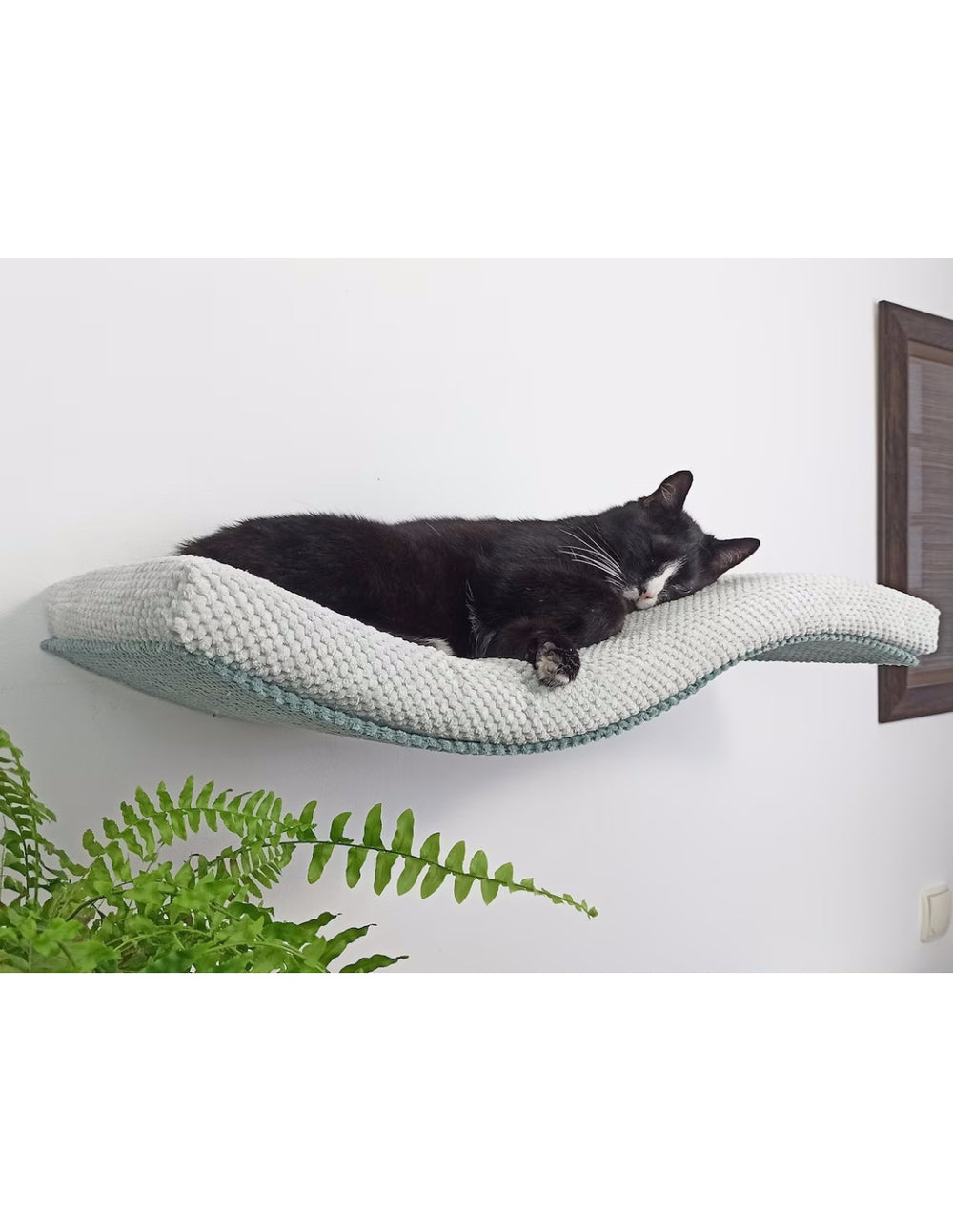 Cat Wall Shelf – Playful Curve | catsatelier-image-165