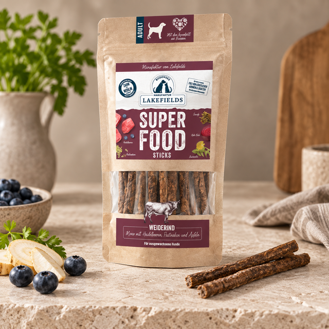 SUPERFOOD STICKS vom Rind (Adult)