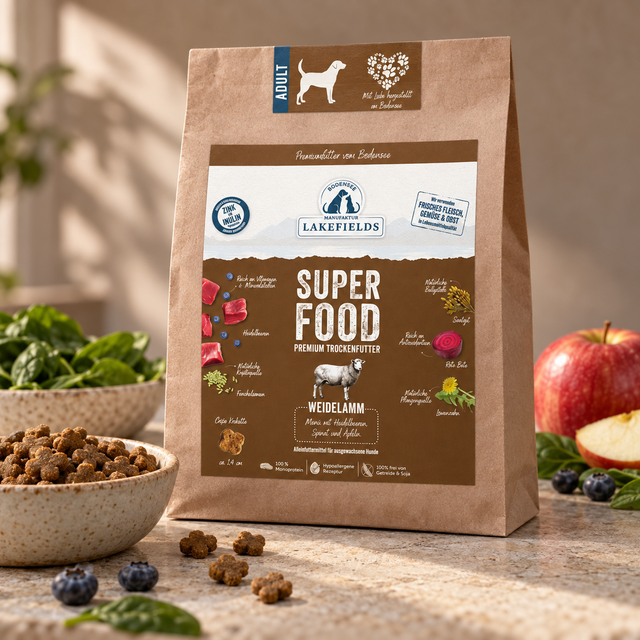 Trockenfutter SUPERFOOD Lamm (Adult)