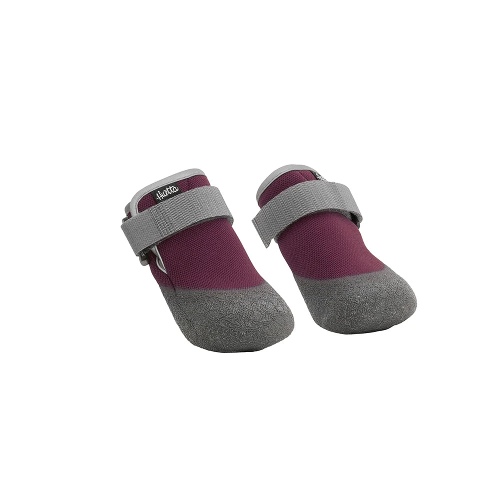 Weekend Warrior Boots – Hundeschuhe, 2 Stück – Eggplant