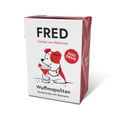 FRED Dog Drink Wuffmopolitan 2er Set für Hunde, ansprechende Verpackung mit Hund und Cocktailglas, fördert Flüssigkeitsaufnah