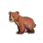 Hundespielzeug Bär "Buddy" in warmen Brauntönen, ideal für Apportier- und Wurfspiele, robust und langlebig.