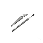 Zeckenzangen-Set aus Edelstahl für sichere und hygienische Zeckenentfernung bei Tieren und Menschen.