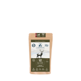 Verpackung des Trockenfutters "Lakefields Classic Wild" für Minis mit Reh und Bio-Qualitätssymbolen.