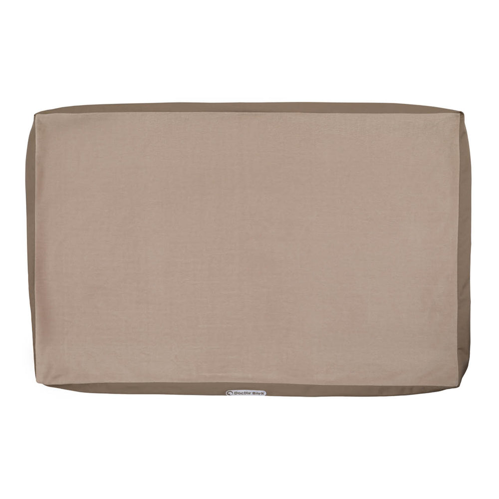 Orthopädisches Kissen in neutralen Beige- und Brauntönen für optimalen Schlafkomfort und Relaxation.