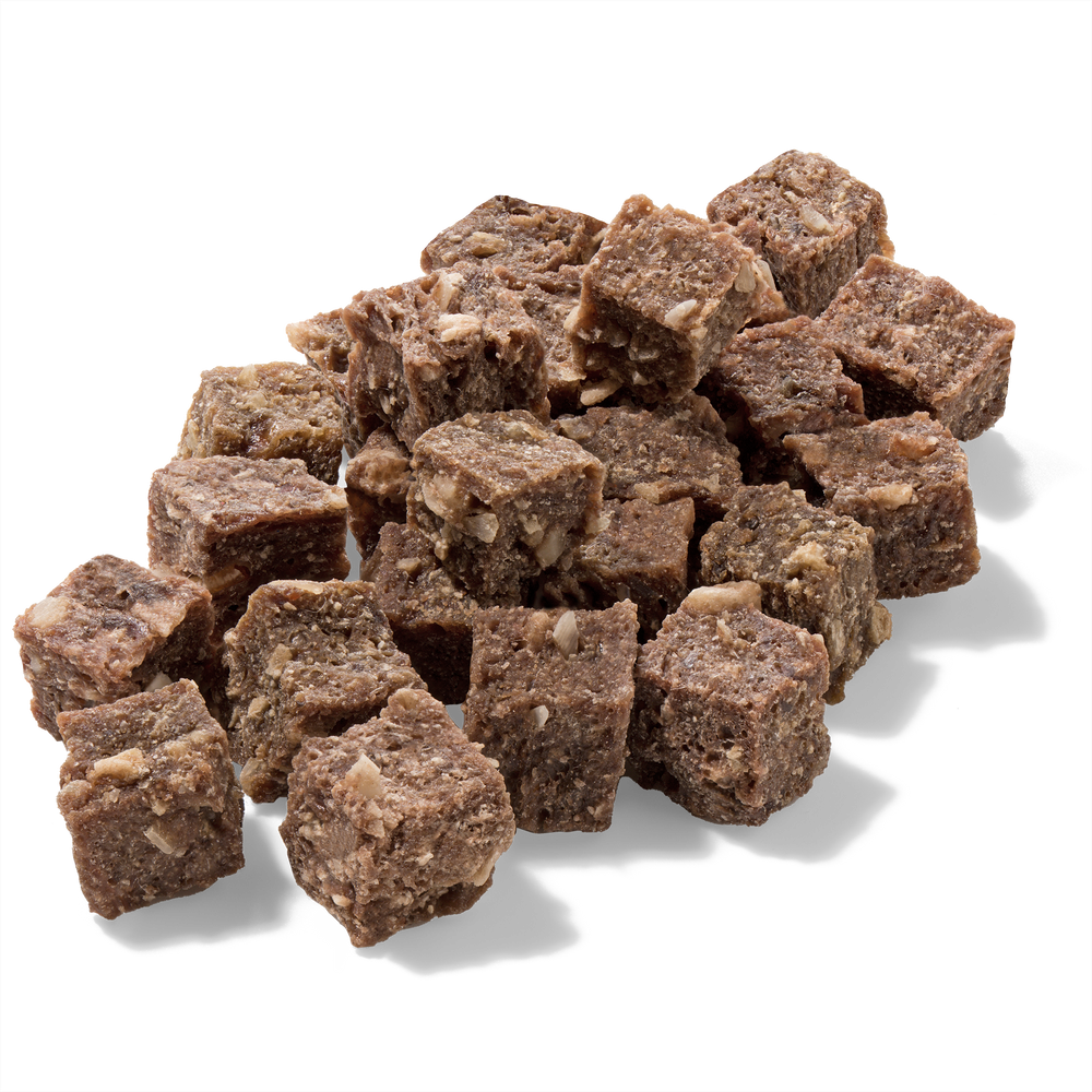 FRED Snacks Kaninchen 2er Set für Hunde, schmackhafte Fleischwürfel als Belohnung beim Training oder Snack zwischendurch.