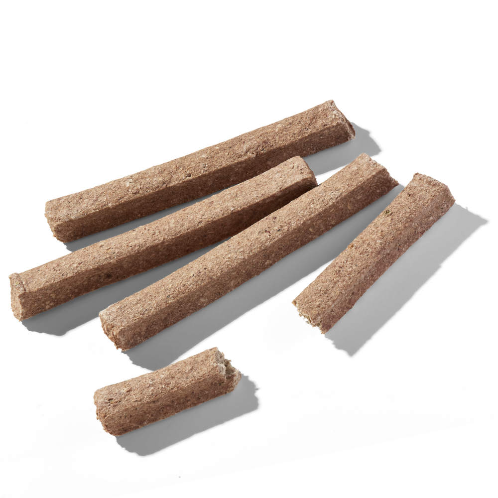 Funktionssnack Anti-Zahnstein 2er Set für Hunde, unterstützt Zahngesundheit und reduziert Zahnsteinbildung durch Kauen.