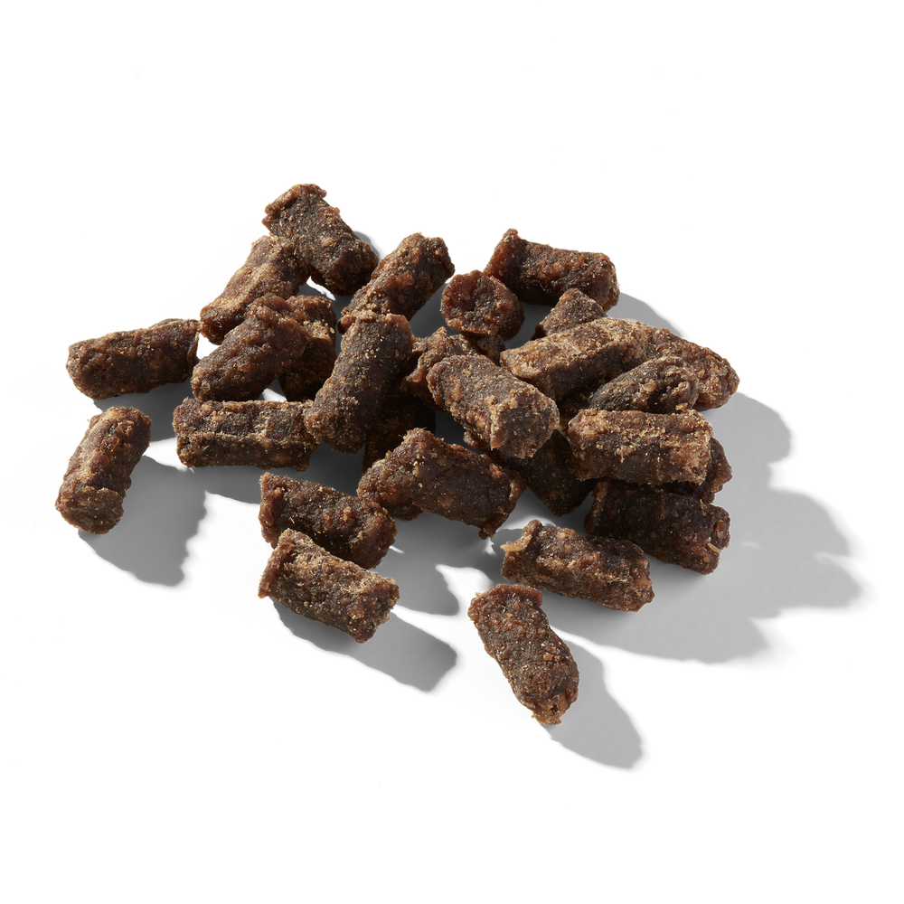 Funktionssnack Haut & Fell-Pflege für gesunde Haut und glänzendes Fell, schmackhafte, knusprige Leckerlis in praktischer Dose