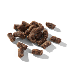 Kleine, braune Funktionssnacks Immun-Boost für Hunde zur Unterstützung des Immunsystems, knusprige Textur und natürliche Zuta