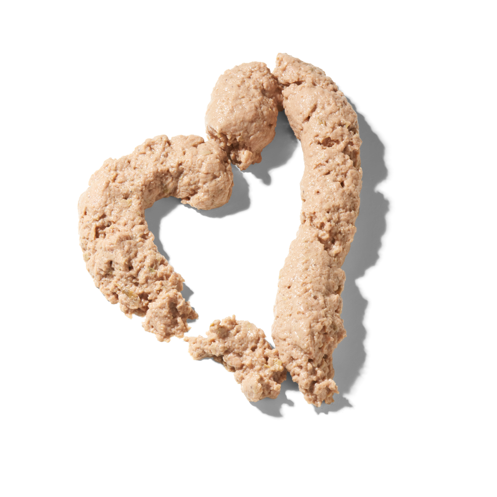 FELIA Lieblingscreme Huhn im 10er Set für Katzen, cremige Konsistenz in herzförmiger Form, ideal als Snack oder Topping.