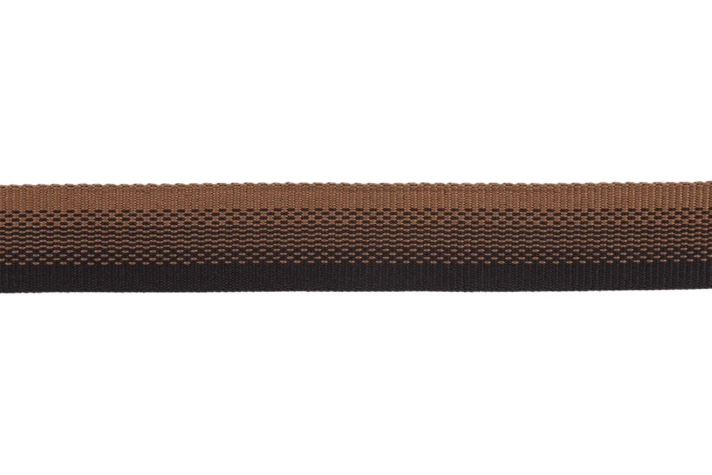Hunde-Halsband Front Range™ in Braun-Schwarz, mit strukturierter Oberfläche für optimalen Komfort und Stil.