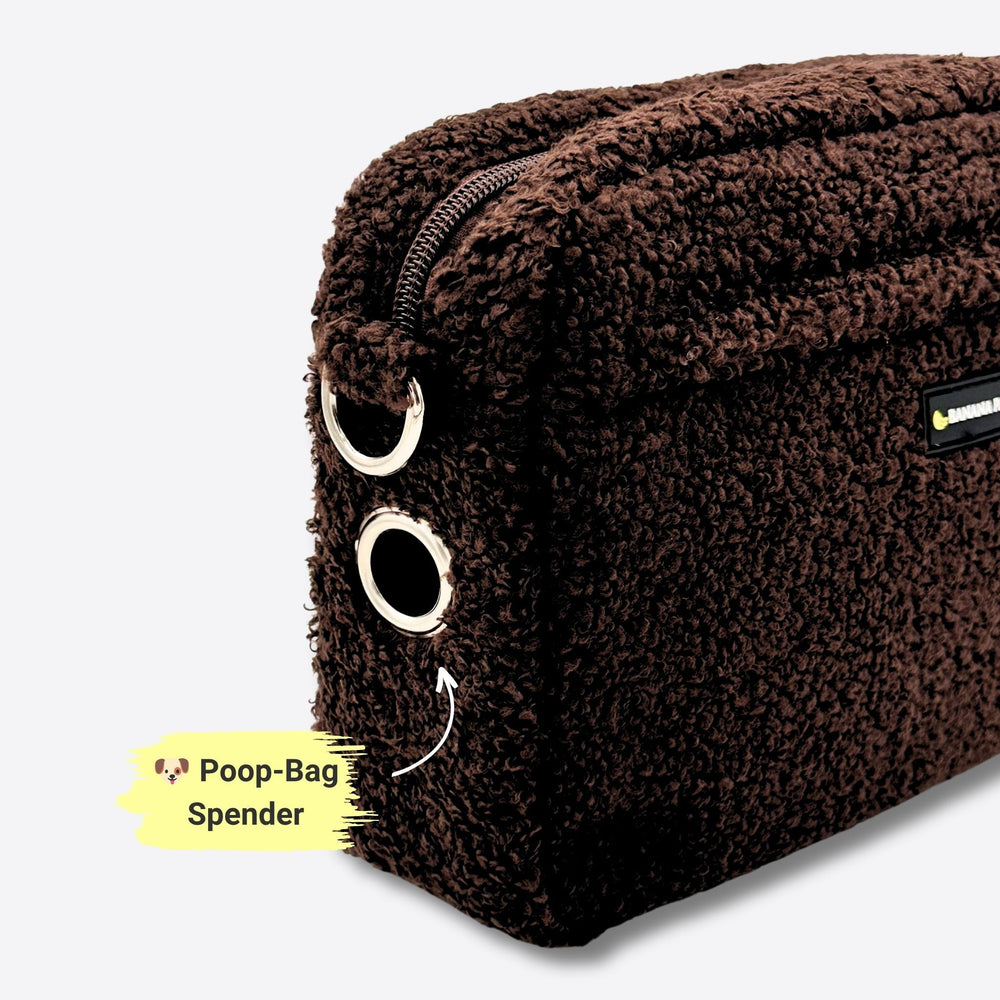 Gassitasche Teddy + Leckerlitasche (Chocolate Dream)