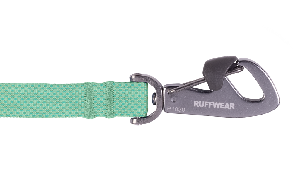 Grüne Hi Light™ Hundeleine mit stabilen Karabinerhaken und markanter Struktur für sicheren Halt beim Gassi gehen.