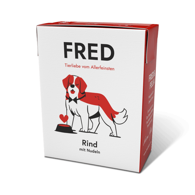 FRED Rind mit Nudeln (10 Pkg)
