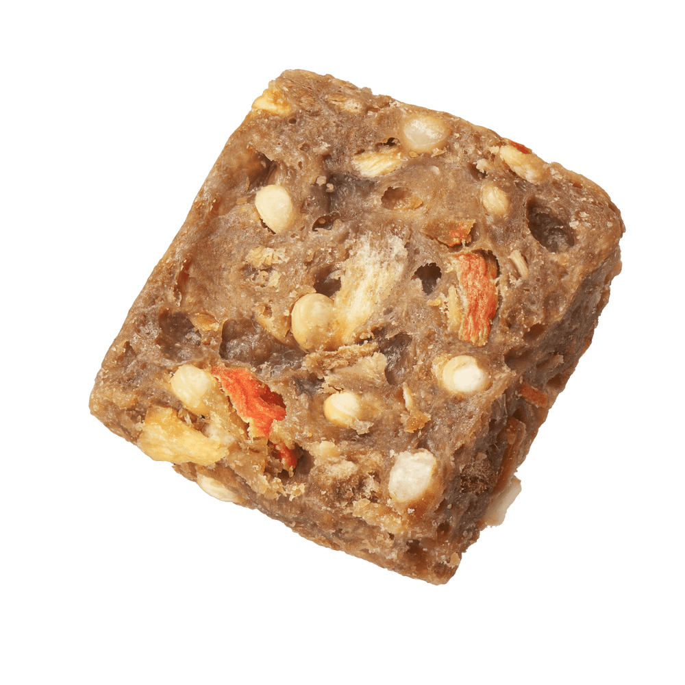FRED Snacks Huhn & Gemüse 2er Set, knuspriger Müsli-Snack mit 80% Muskelfleisch und Gemüse für Hunde.