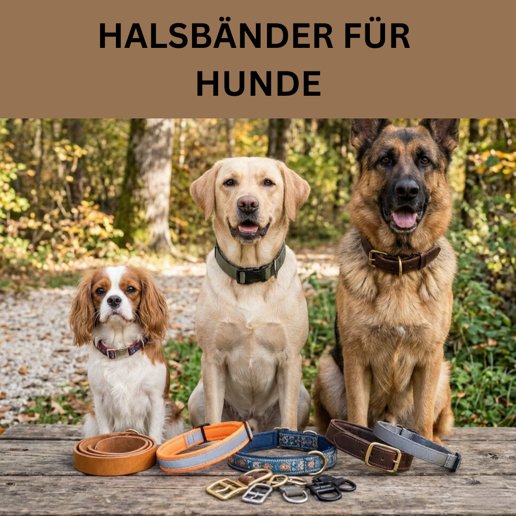 Halsbänder für Hunde